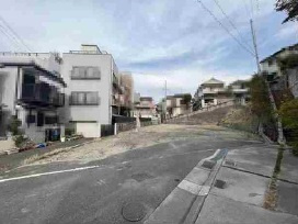 【前面道路含む現地写真】 | 明石市朝霧南町4丁目　B号地