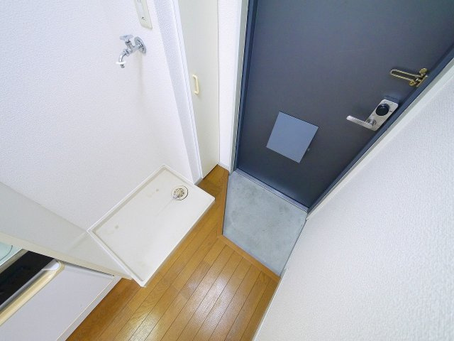 パレスナップの玄関|シンプルで使いやすい玄関です