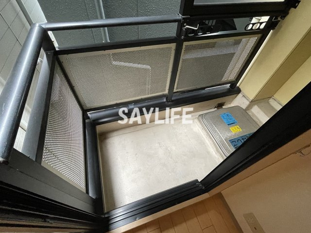 緑橋大発マンションのバルコニー