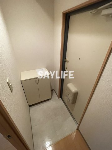 緑橋大発マンションの玄関