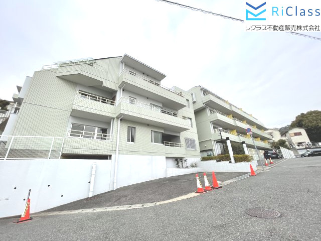 西山ビューハイツの外観|きれいな外観です