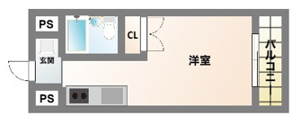 【間取り】 | グランベール兵庫 | 間取り