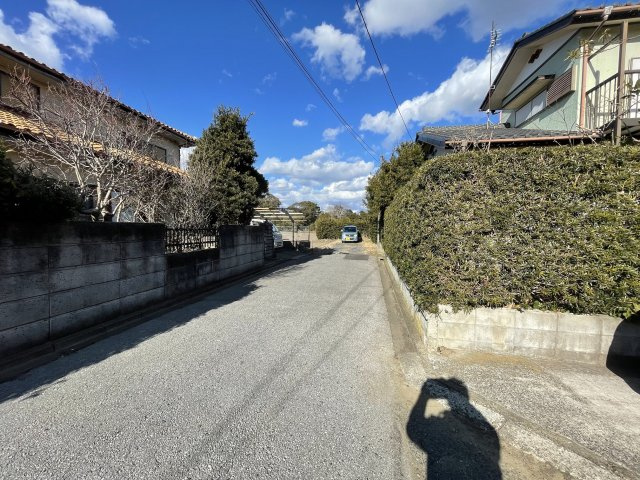 大網白里柳橋貸戸建ての庭