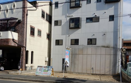 ケーズグランデ　今津北5丁目の外観|前道含む現地土地写真です。
更地になりました♪フリープランで自由設計となっています。
お好きな間取で建てる事ができます♪
いつでもお気軽にご連絡ください。