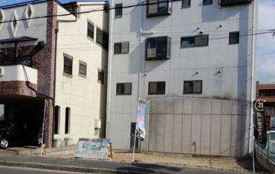 【外観】 | ケーズグランデ　今津北5丁目 | 前道含む現地土地写真です。
更地になりました♪フリープランで自由設計となっています。
お好きな間取で建てる事ができます♪
いつでもお気軽にご連絡ください。