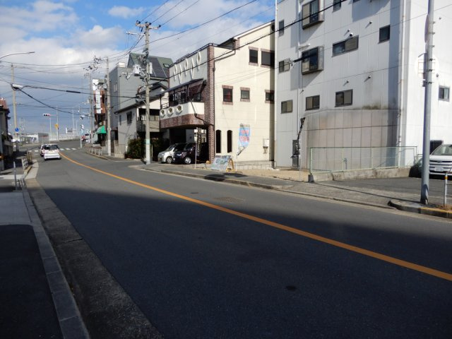 ケーズグランデ　今津北5丁目の周辺|前道含む現地土地写真です。
更地になりました♪フリープランで自由設計となっています。
お好きな間取で建てる事ができます♪
いつでもお気軽にご連絡ください。