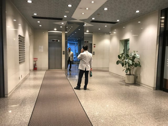赤坂第一ビルのエントランス