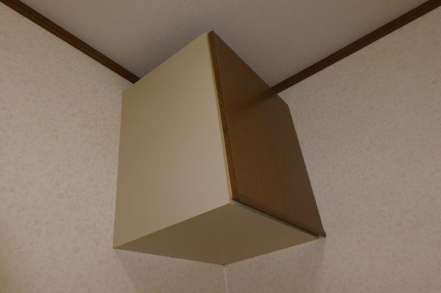 オアシス参番館の洗面所|洗面所棚