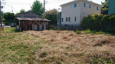 【外観】 | 東多賀町４丁目土地② | 南西側撮影