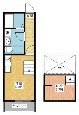 Cortile金山｜名古屋市の賃貸ならMy賃貸の間取り|Cortile金山