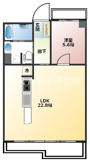 ストークマンション長堀　BRAVI不動産の間取り|【ストークマンション長堀】間取り