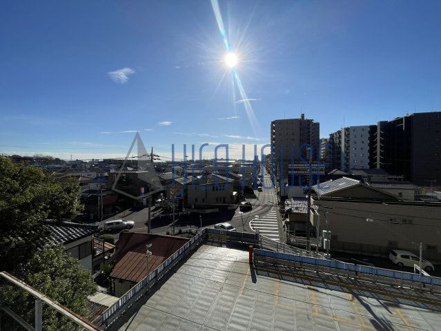 ルネス　プレミールのバルコニー