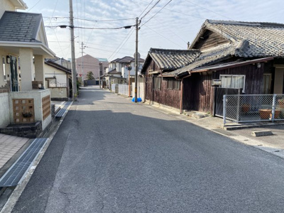 【前面道路含む現地写真】 | 江口町　売土地