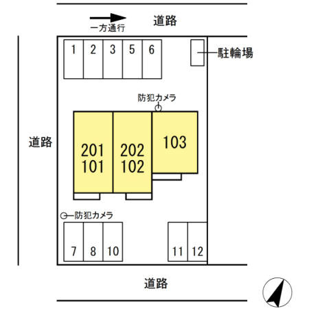 明日香の駐車場