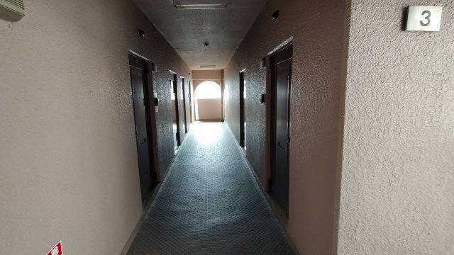 ルポ城北のその他共用部分|共用廊下です。