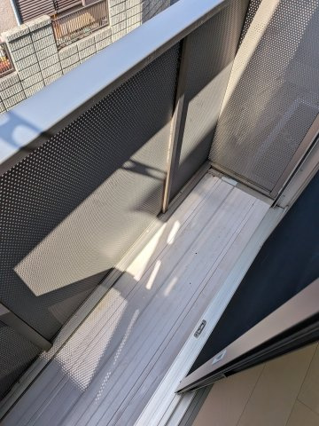 【バルコニー】 | シャンテ船橋宮本Ａ棟 | お洋服もしっかりかわきます