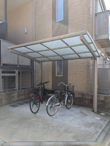 【その他共用部分】 | シャンテ船橋宮本Ａ棟 | 自転車置き場です