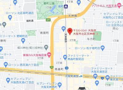 【地図】 | レジュールアッシュ梅田イースト | 玄関