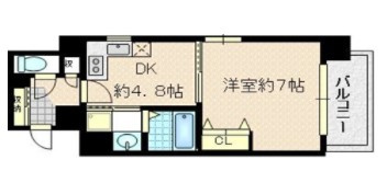 【間取り】 | ユーレジデンス淀屋橋