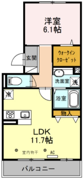 コモドTENの間取り