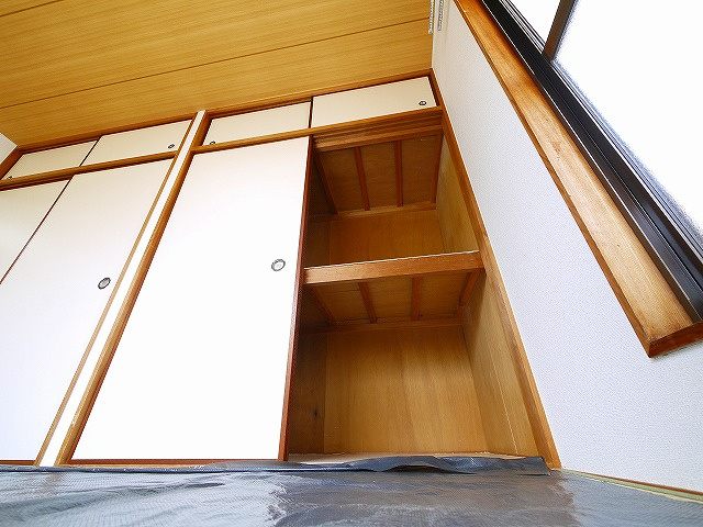 城見町アパ－ト付店舗Ⅰの収納|大きなスペースがあり、収納には困りません