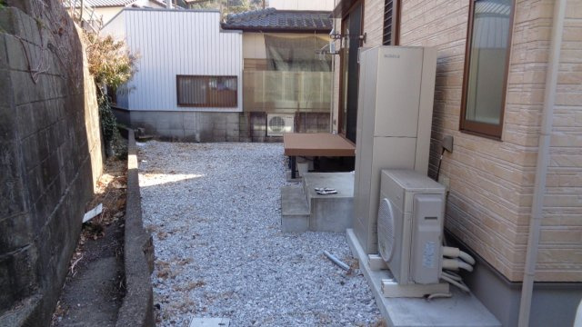 高知市大津甲　築浅中古住宅の庭