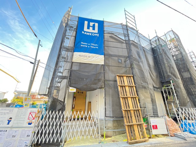 千種区富士見台第5期　全3棟　3号棟＜仲介手数料無料＞富士見台小・千種台中　新築一戸建ての外観|4/1撮影
住宅ローンアドバイザーの村田です。住宅ローン審査が通らなかった方、あきらめる前にご相談ください。