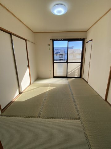 稗田マンショングリーンパークの和室|南和室６帖