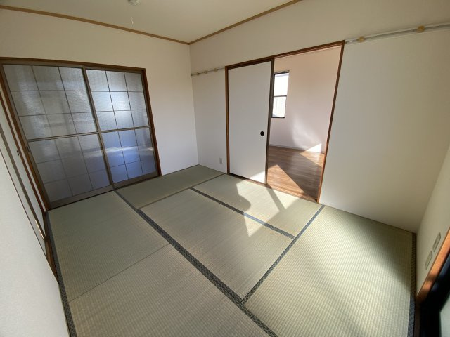 稗田マンショングリーンパークの和室|南和室６帖