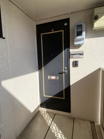 稗田マンショングリーンパークの玄関|ＴＶモニターホン付き