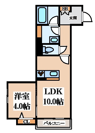 【間取り】 | シャーメゾンリュエル八戸ノ里