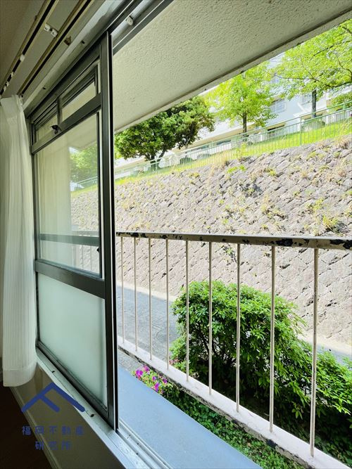 笹の台団地4号棟の展望