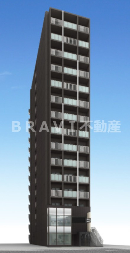 エスリードコート堺筋本町 BRAVI不動産の外観|きれいな外観です