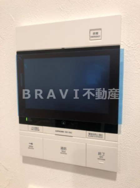エスリードコート堺筋本町 BRAVI不動産のセキュリティ|モニター付きインターホン