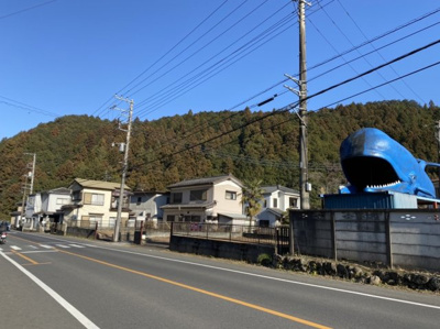 【前面道路含む現地写真】 | 飯能市赤沢売地【A区画】