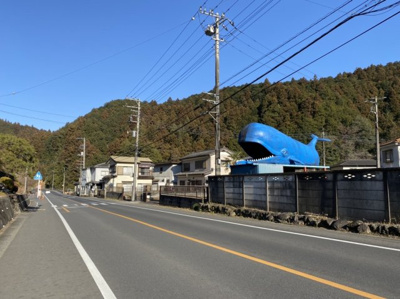【前面道路含む現地写真】 | 飯能市赤沢売地【B区画】