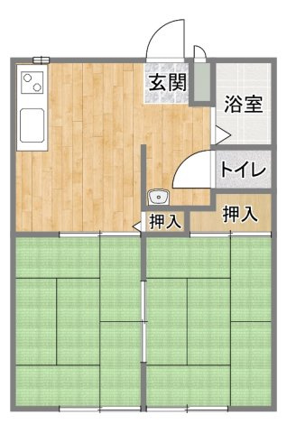 サンシティ川窪の間取り