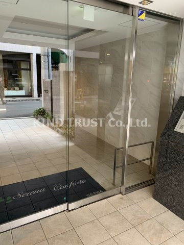 セレーナ・コンフォルト天神橋のエントランス|清潔なエントランスです