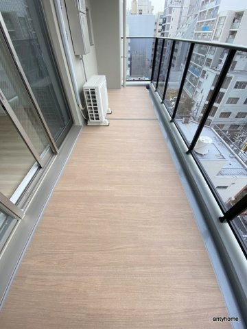 パークアクシス四ツ橋　仲介手数料無料のバルコニー