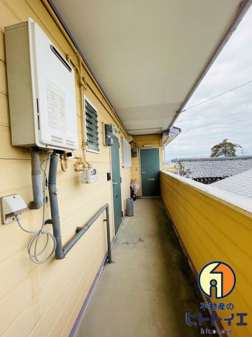 高田コーポのエントランス