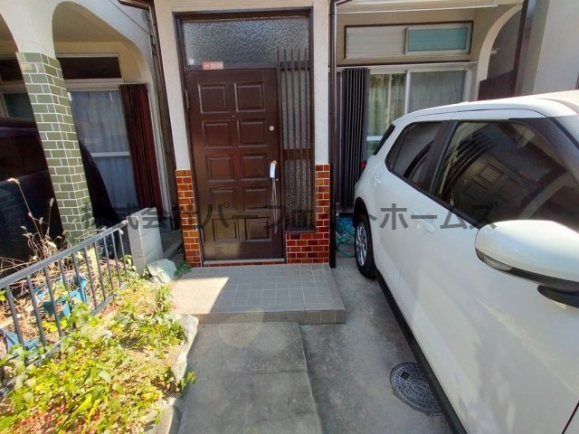 上島町戸建　賃貸のエントランス