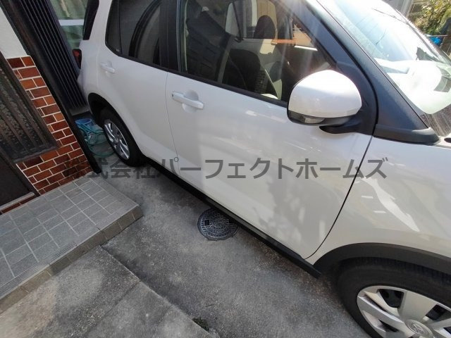 上島町戸建　賃貸の駐車場