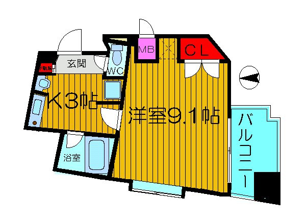 ルパピヨンSPの間取り