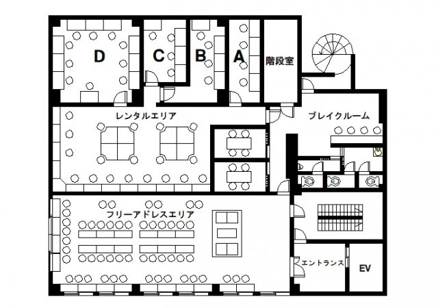 松田ビルの間取り