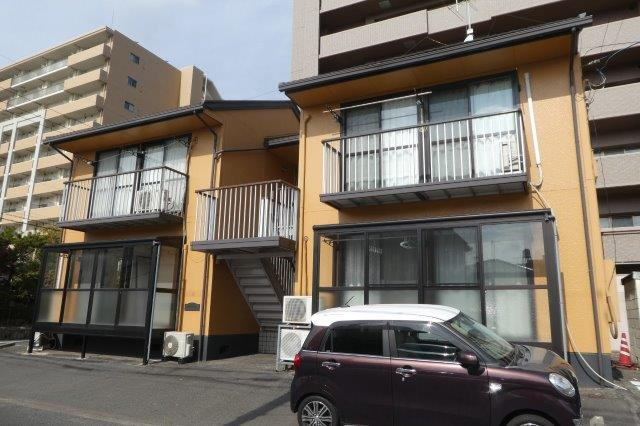 倉敷市幸町のアパートの外観