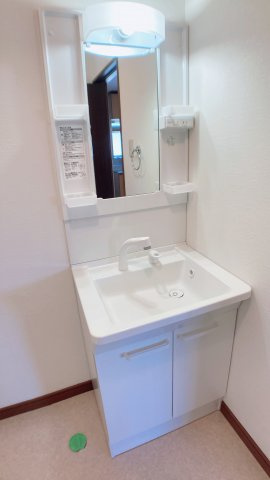 オアシス　二ヶ崎の独立洗面台