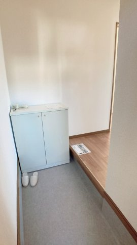 オアシス　二ヶ崎の玄関