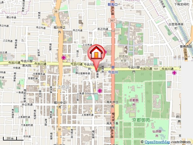 アンボワーズプレドパレの地図