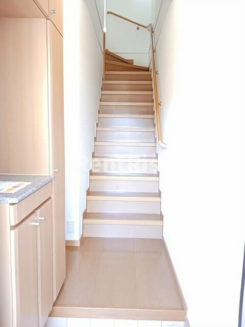 ルルーディアＢの玄関