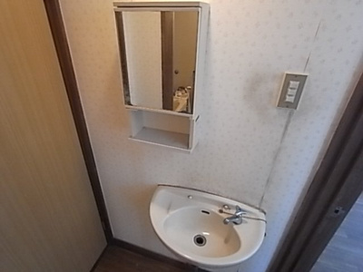 【洗面所】 | グロースハイツ住道Ⅱ